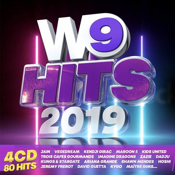 W9 Hits 2019. 4CD (2018) Постер к W9 Hits 2019. 4CD (2018)