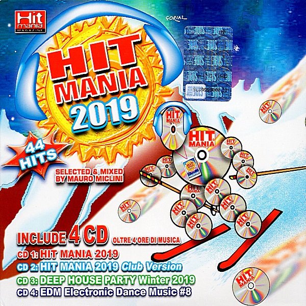 Hit Mania 2019. 4CD (2018) Постер к Hit Mania 2019. 4CD (2018)