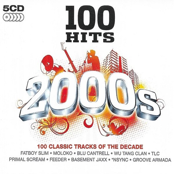 100 HITS 2000s. 5CD (2008) MP3 Постер к 100 HITS 2000s. 5CD (2008) MP3