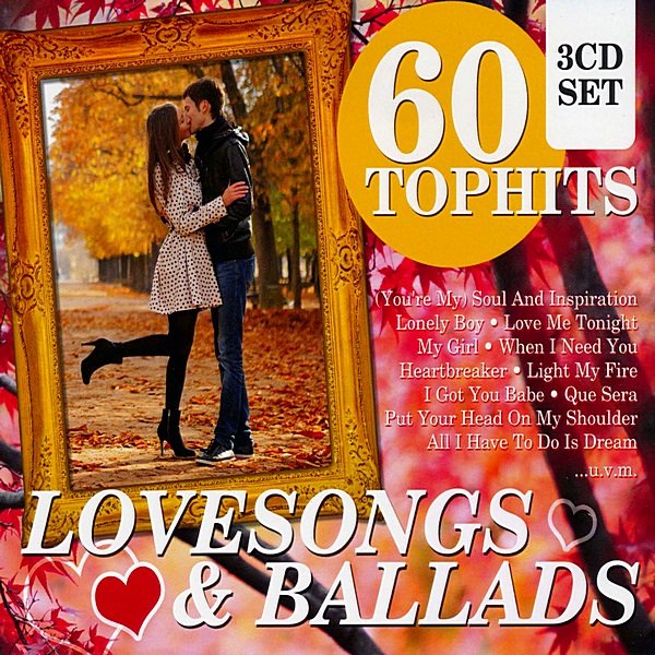 60 Top Hits: Lovesongs & Ballads (2014) Постер к 60 Top Hits: Lovesongs & Ballads (2014)