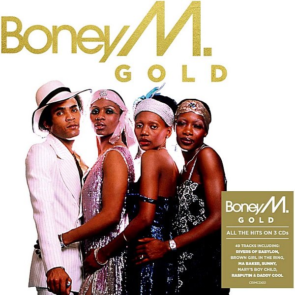 Boney M. - Gold. 3CD (2019) Постер к Boney M. - Gold. 3CD (2019)