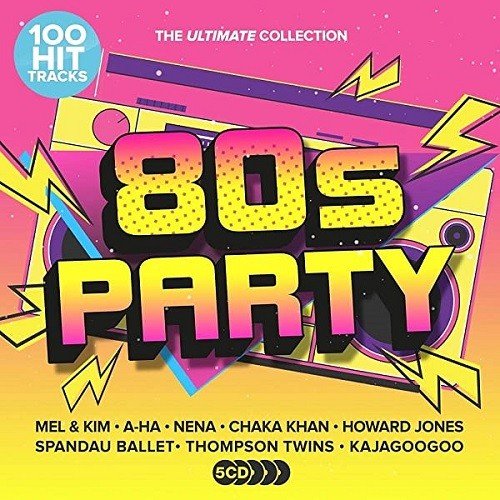 100 Hit Tracks: Ultimate 80s Party (2021) Постер к 100 Hit Tracks: Ultimate 80s Party (2021)