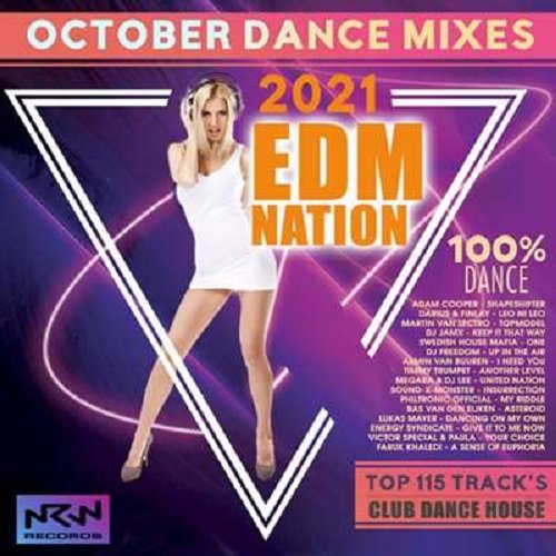 EDM Nation: October Dance Mixes (2021) Постер к EDM Nation: October Dance Mixes (2021)
