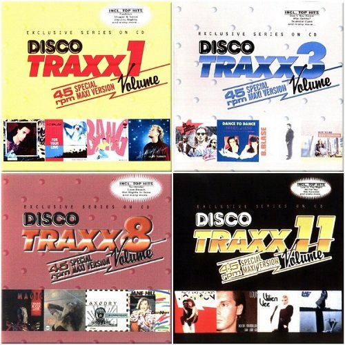 45RPM Disco Traxx Vol.01-11 (1993-1995) Постер к 45RPM Disco Traxx Vol.01-11 (1993-1995)