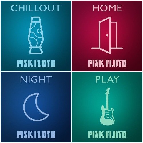 Pink Floyd - Home, Chillout, Night, Play. 4CD (2021) Постер к Pink Floyd - Home, Chillout, Night, Play. 4CD (2021)
