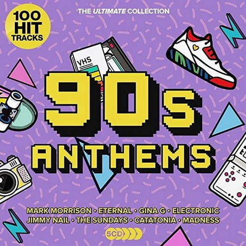 100 Hit Tracks Ultimate 90s Anthems (2022) Постер к 100 Hit Tracks Ultimate 90s Anthems (2022)