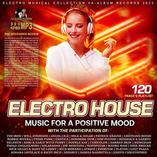 Electro House: Music For A Positive Mood (2022) Постер к Electro House: Music For A Positive Mood (2022)