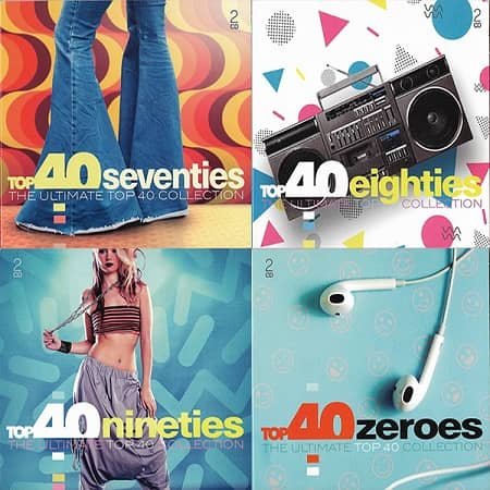 Постер к The Ultimate Top 40 Collection - 70s-00s. [8CD] (2019)