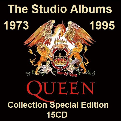 Queen - The Studio Albums Collection Special Edition 15CD (2015) Постер к Queen - The Studio Albums Collection Special Edition 15CD (2015)