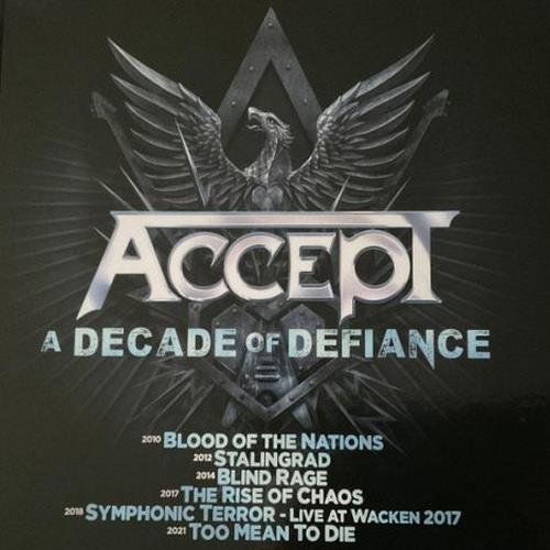 Accept - A Decade Of Defiance (7CD Box Set) (2023) Постер к Accept - A Decade Of Defiance (7CD Box Set) (2023)