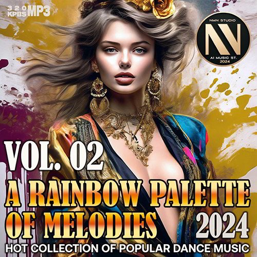 A Rainbow Palette Of Melodies Vol.02 (2024) Постер к A Rainbow Palette Of Melodies Vol.02 (2024)