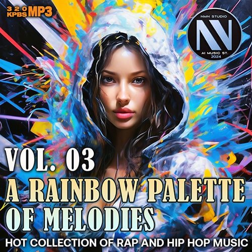 A Rainbow Palette Of Melodies Vol.03 (2024) Постер к A Rainbow Palette Of Melodies Vol.03 (2024)