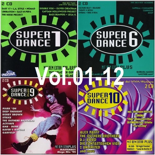 Super Dance Vоl.01-12 (1992-1997) Постер к Super Dance Vоl.01-12 (1992-1997)