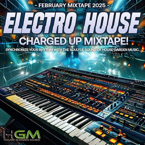 Electro House: Charged Up Mixtape (2025) Постер к Electro House: Charged Up Mixtape (2025)