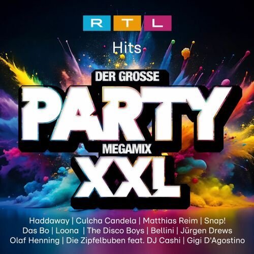 RTL Hits-Der Grosse Party Megamix XXL (Unmixed) (2025) Постер к RTL Hits-Der Grosse Party Megamix XXL (Unmixed) (2025)