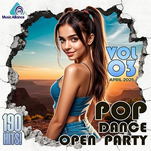 Pop Dance Open Party Vol.03 (2025) MP3 Постер к Pop Dance Open Party Vol.03 (2025) MP3