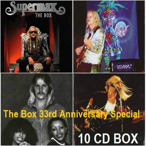 Постер к Supermax - The Box 33rd Anniversary Special (10 СD BOX) (2009) FLAC