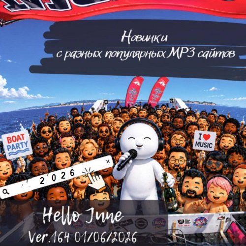 Постер к Новинки с разных популярных MP3 сайтов. Ver.164 (01.06.2026)