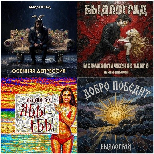 Быдлоград - Сборник 8 альбомов (2026) Постер к Быдлоград - Сборник 8 альбомов (2026)